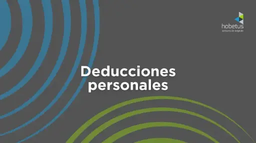 Deducciones Personales