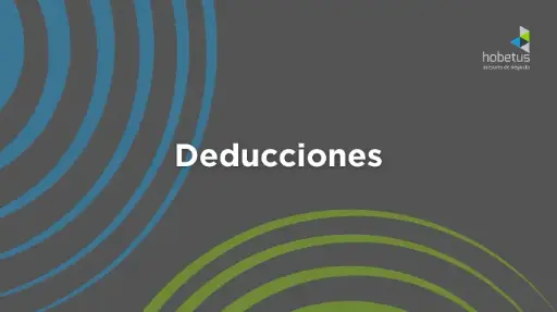 Deducciones
